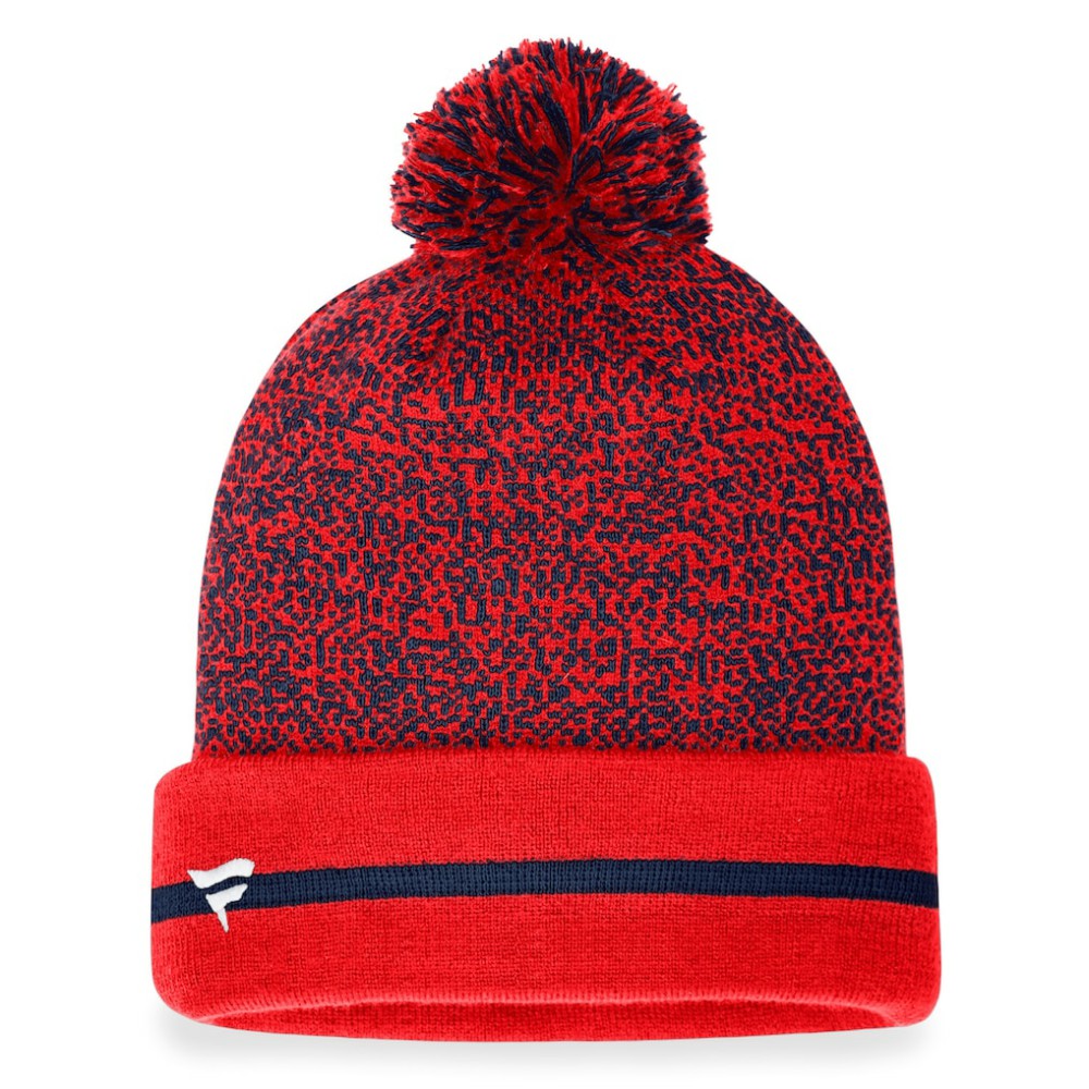 St. Louis Cardinals Space-Dye Cuffed Knit Hat with Pom Red/Navy