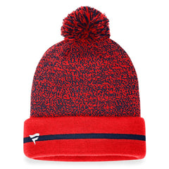 St. Louis Cardinals Space-Dye Cuffed Knit Hat with Pom Red/Navy