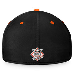 San Francisco Giants Stacked Logo Flex Hat Black/Orange