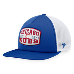 Chicago Cubs Foam Front Patch Trucker Snapback Hat Royal