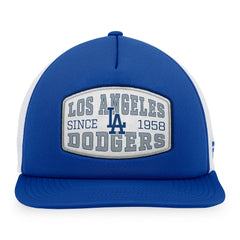 Los Angeles Dodgers Foam Front Patch Trucker Snapback Hat Royal