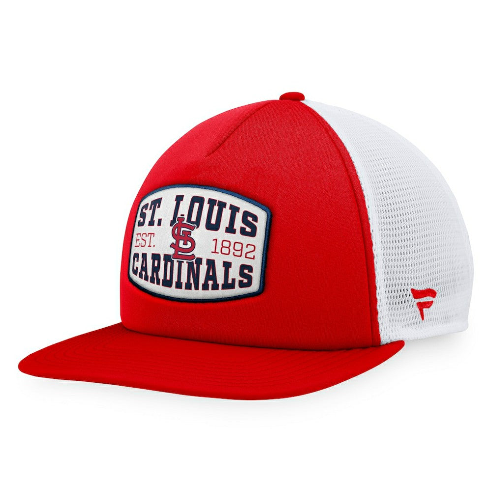 St. Louis Cardinals Foam Front Patch Trucker Snapback Hat Red