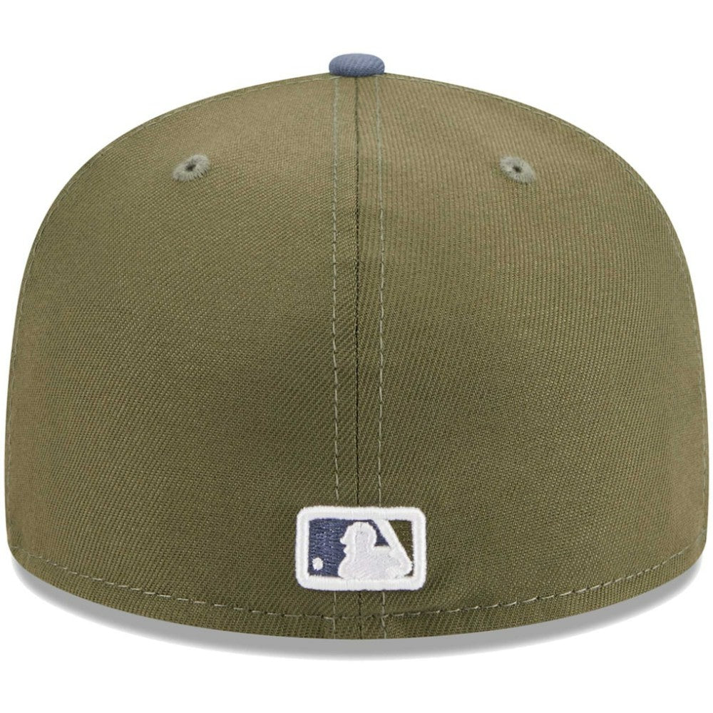 Chicago White Sox 59FIFTY Fitted Hat Olive/Blue | New Era