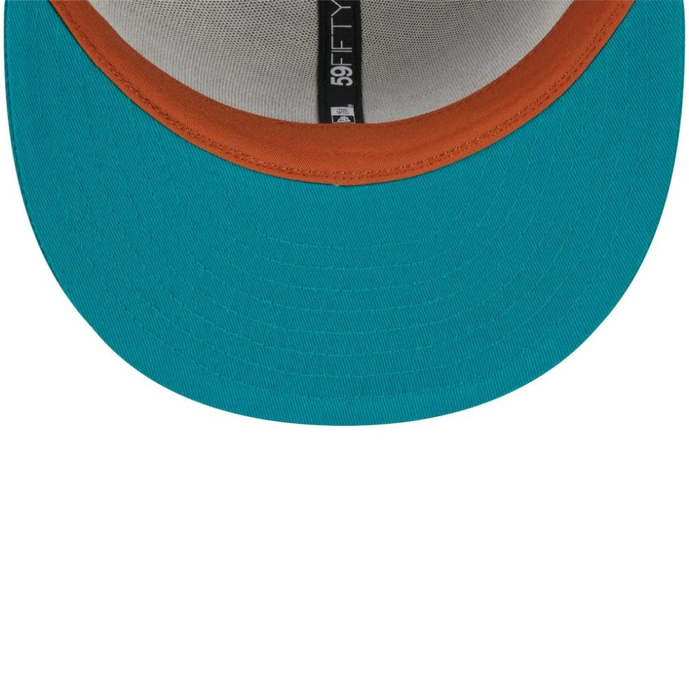 Chicago Cubs  59FIFTY Fitted Hat Gray/Teal | New Era