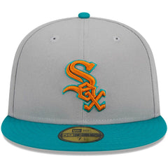 Chicago White Sox  59FIFTY Fitted Hat Gray/Teal | New Era