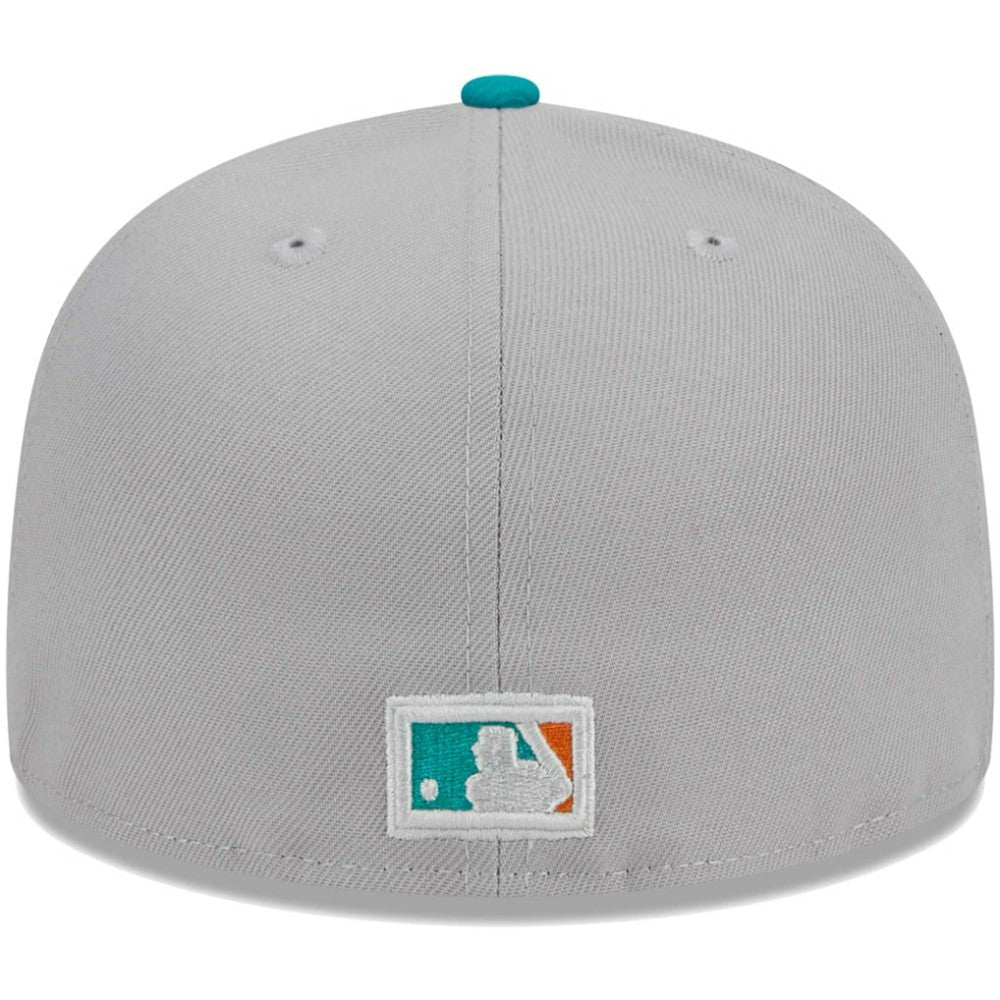 Cincinnati Reds  59FIFTY Fitted Hat Gray/Teal | New Era