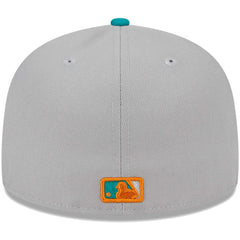 Los Angeles Dodgers  59FIFTY Fitted Hat Gray/Teal | New Era