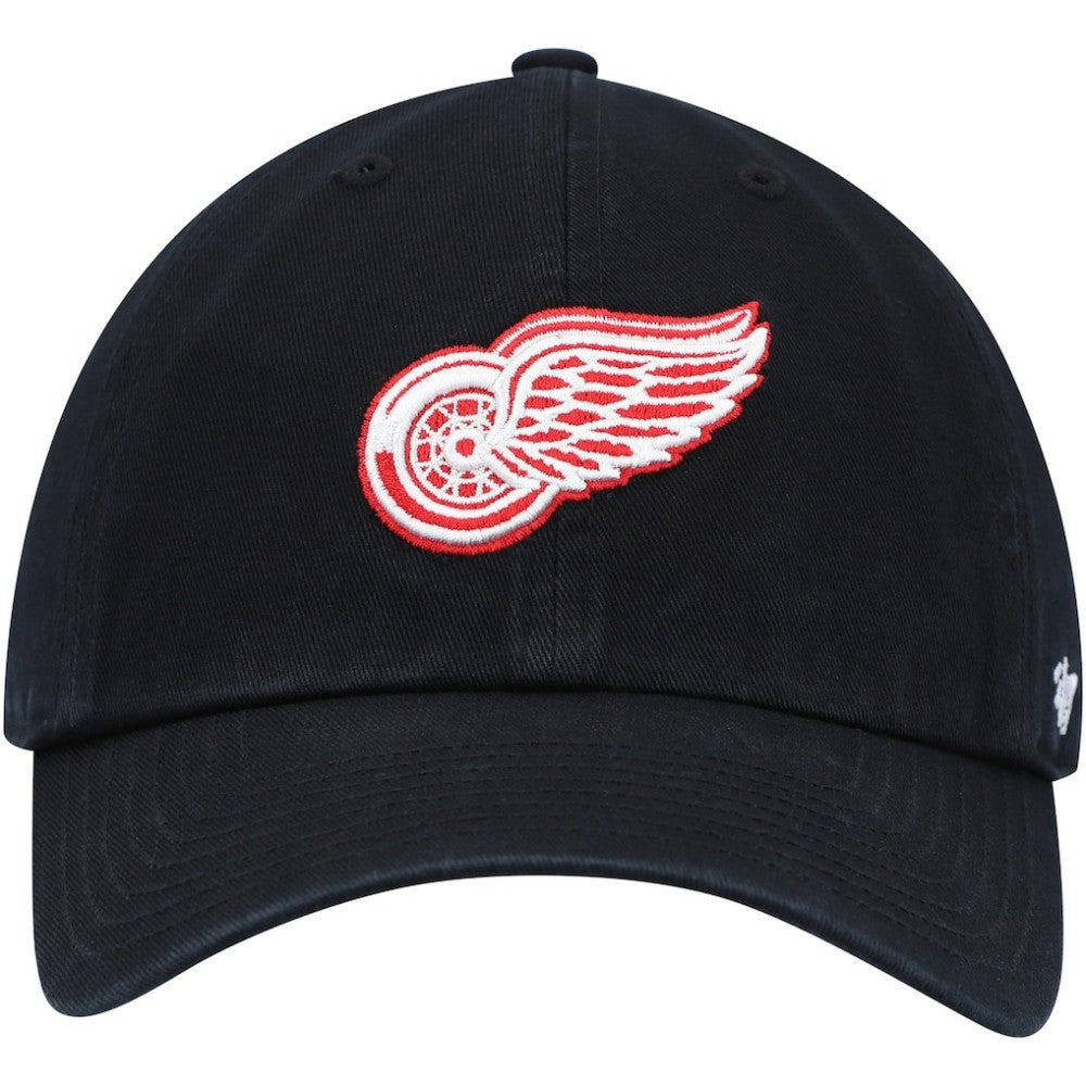Detroit Red Wings '47 Clean Up Adjustable Hat Black