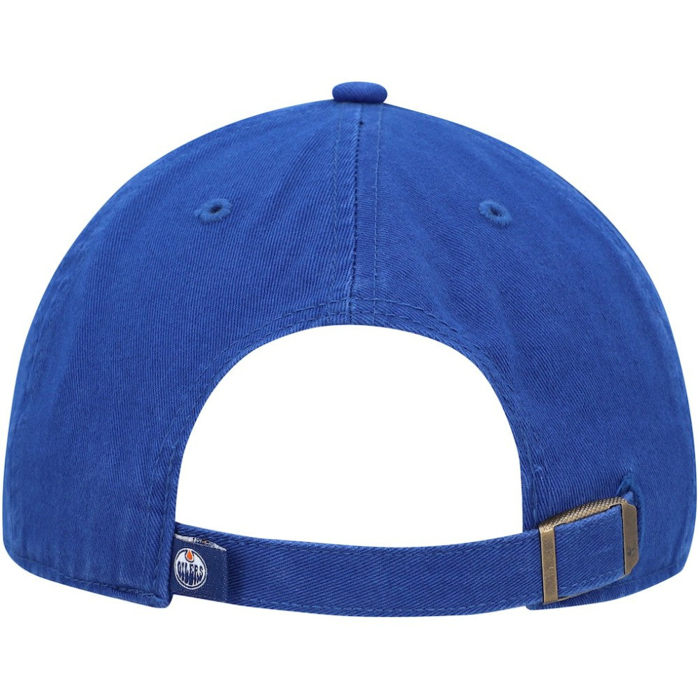 Edmonton Oilers '47 Clean Up Adjustable Hat Royal