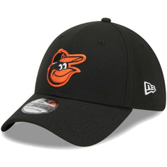 Baltimore Orioles Logo 39THIRTY Flex Hat Black | New Era