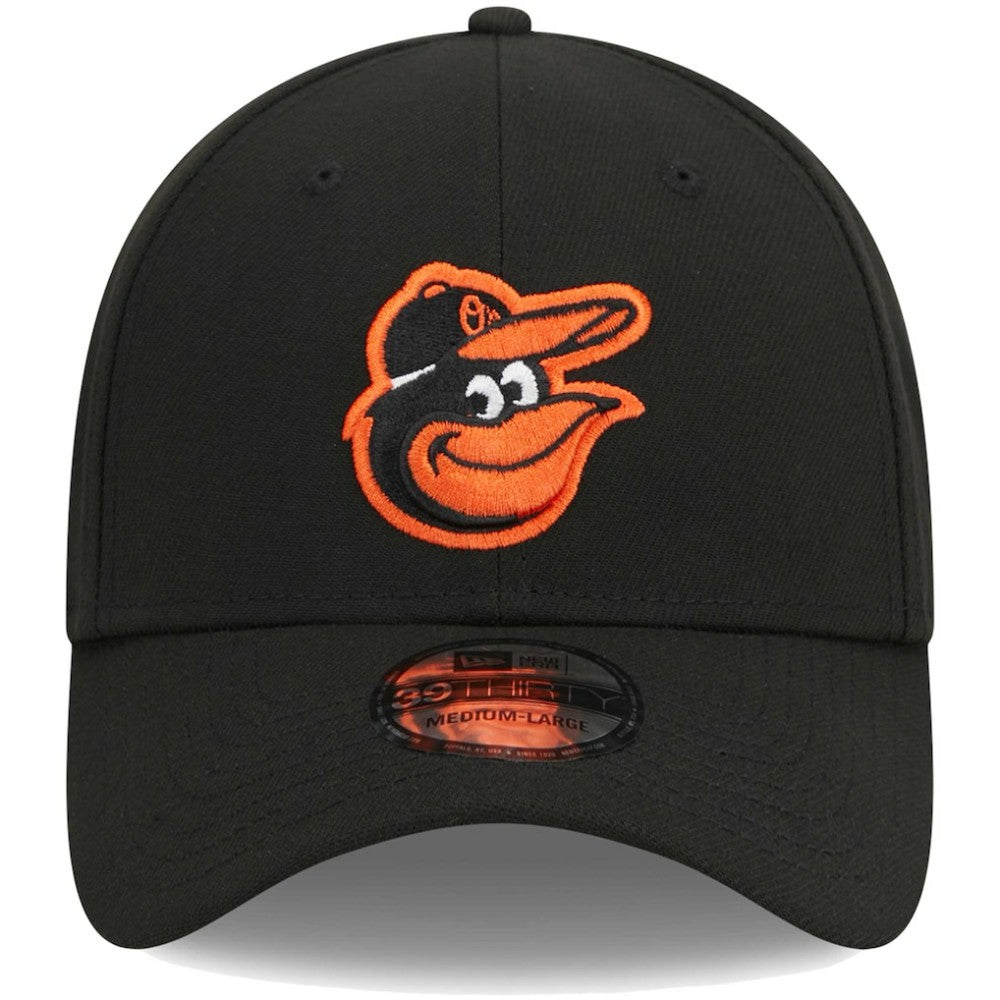 Baltimore Orioles Logo 39THIRTY Flex Hat Black | New Era