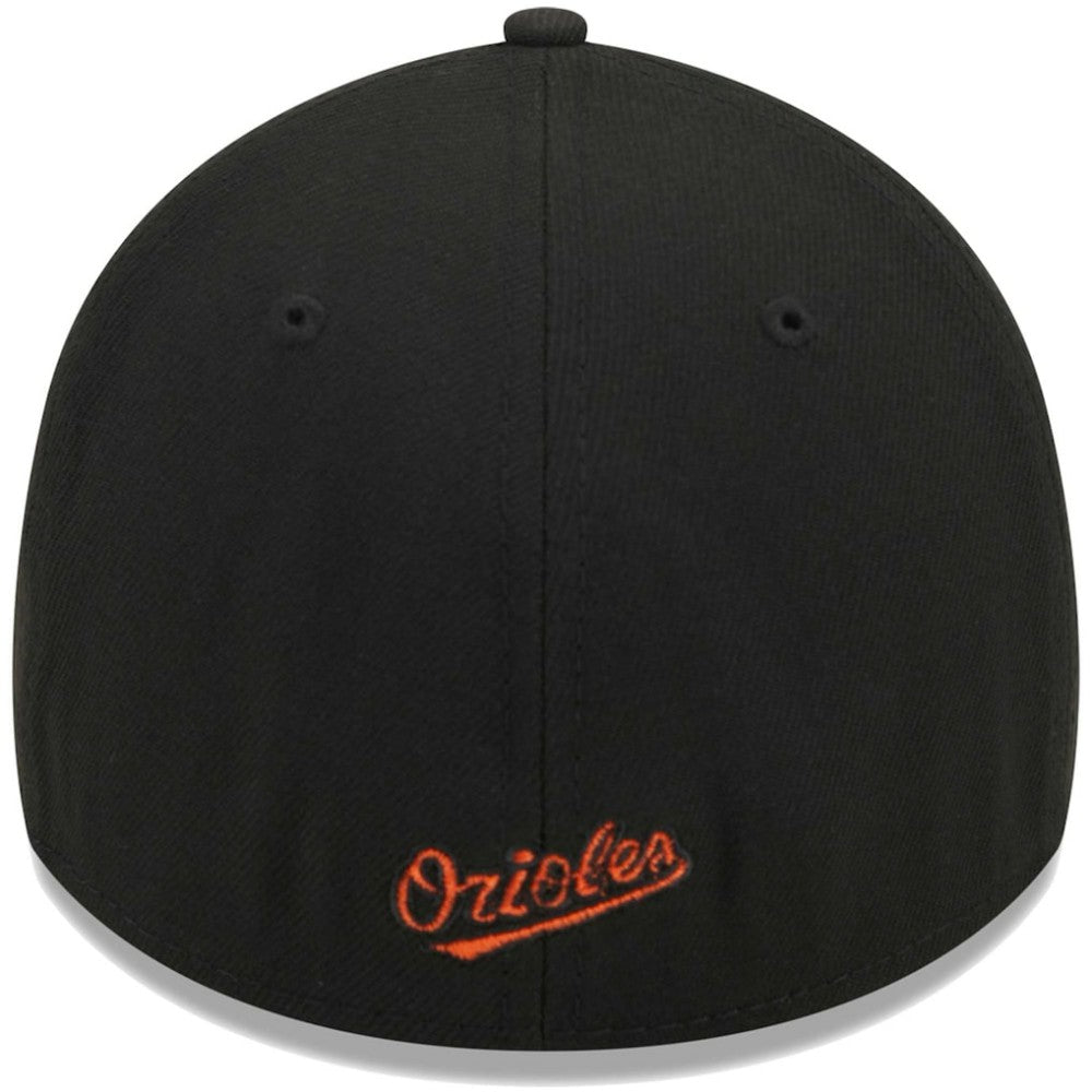 Baltimore Orioles Logo 39THIRTY Flex Hat Black | New Era