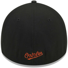 Baltimore Orioles Logo 39THIRTY Flex Hat Black | New Era
