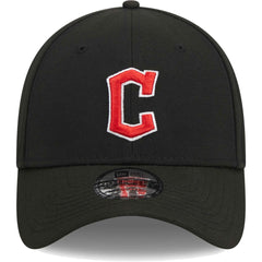Cleveland Guardians Logo 39THIRTY Flex Hat Black | New Era