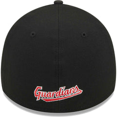 Cleveland Guardians Logo 39THIRTY Flex Hat Black | New Era