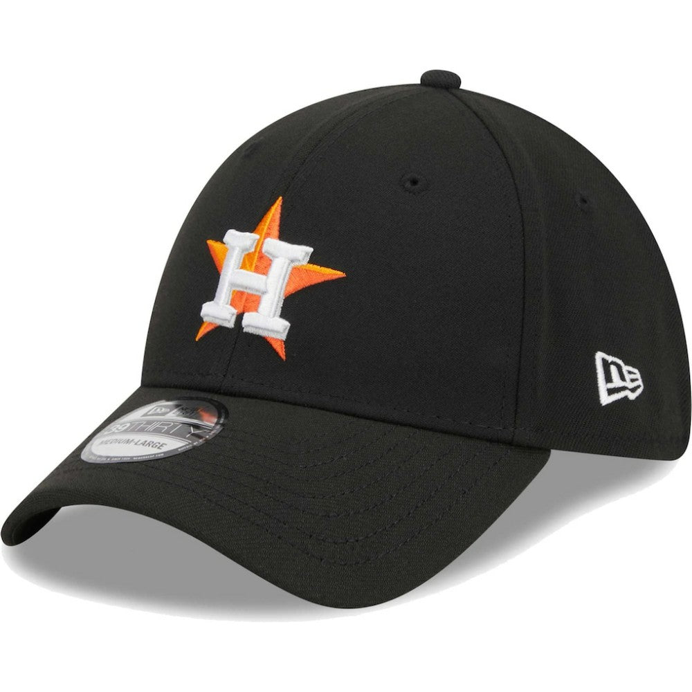 Houston Astros Logo 39THIRTY Flex Hat Black | New Era