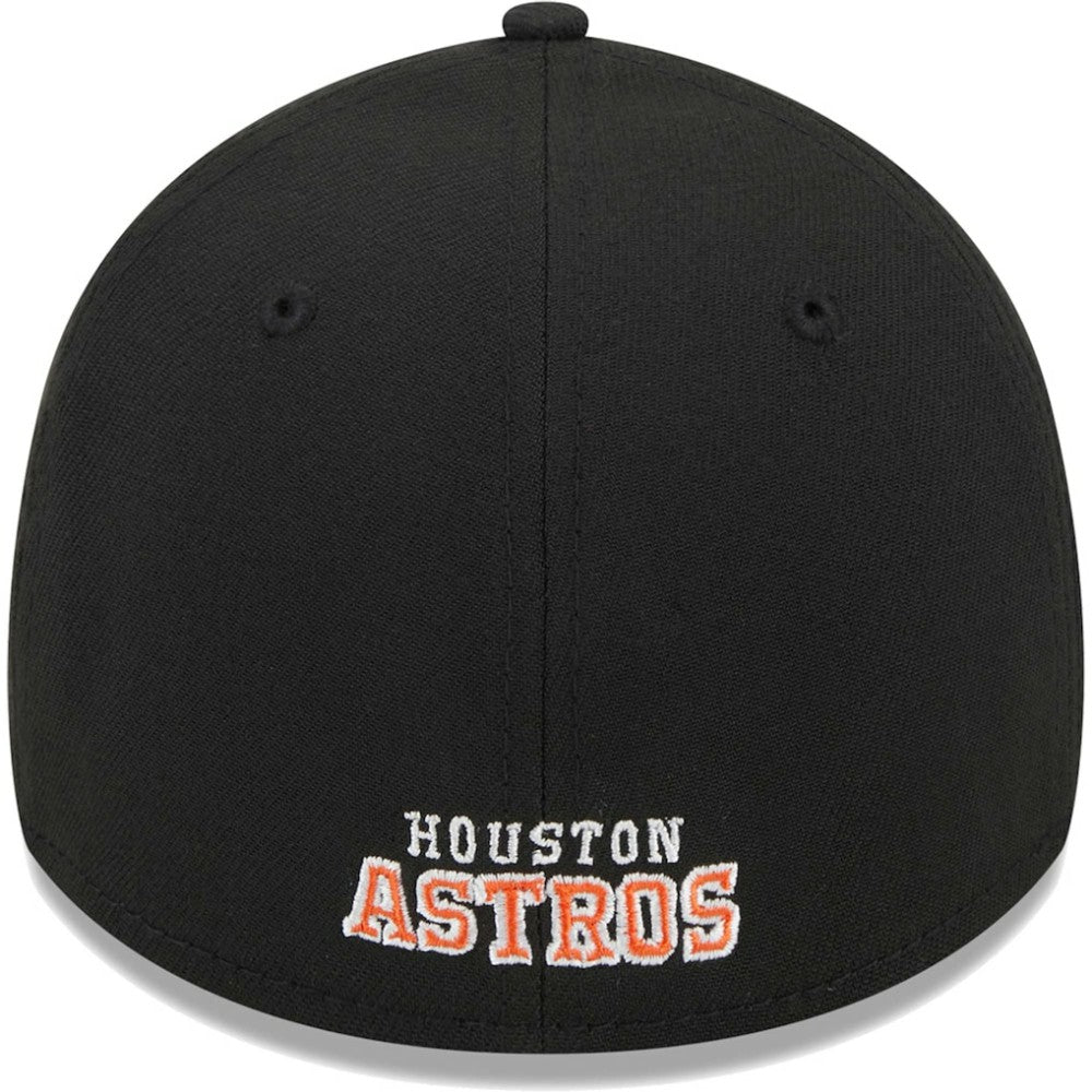Houston Astros Logo 39THIRTY Flex Hat Black | New Era