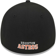 Houston Astros Logo 39THIRTY Flex Hat Black | New Era