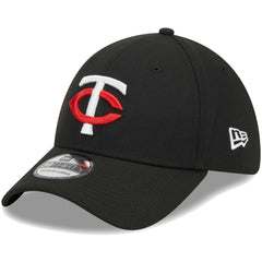 Minnesota Twins Logo 39THIRTY Flex Hat Black | New Era