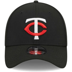 Minnesota Twins Logo 39THIRTY Flex Hat Black | New Era