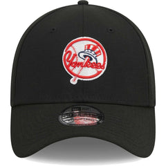 New York Yankees Logo 39THIRTY Flex Hat Black | New Era