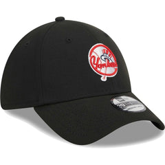 New York Yankees Logo 39THIRTY Flex Hat Black | New Era