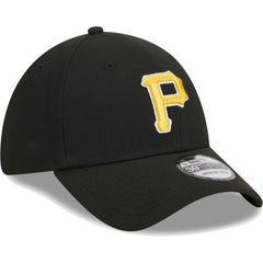 Pittsburgh Pirates Logo 39THIRTY Flex Hat Black | New Era