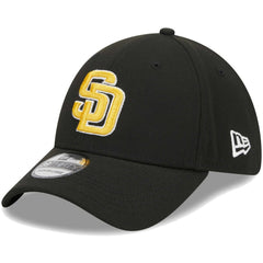 San Diego Padres Logo 39THIRTY Flex Hat Black | New Era