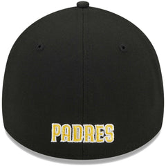 San Diego Padres Logo 39THIRTY Flex Hat Black | New Era
