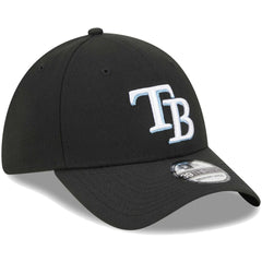 Tampa Bay Rays Logo 39THIRTY Flex Hat Black | New Era
