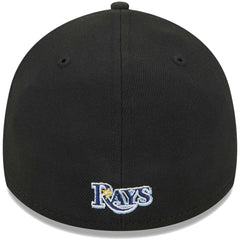 Tampa Bay Rays Logo 39THIRTY Flex Hat Black | New Era