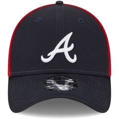 Atlanta Braves Team Neo 39THIRTY Flex Hat Navy | New Era
