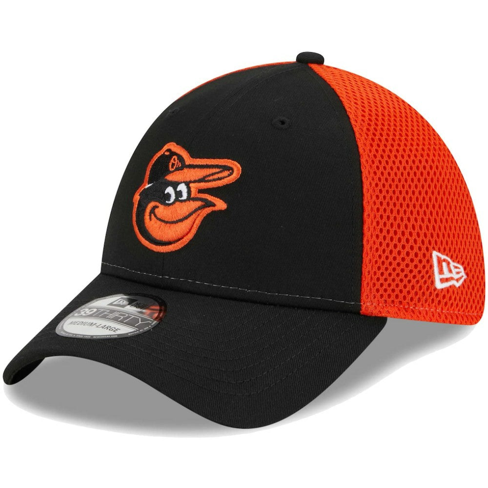 Baltimore Orioles Team Neo 39THIRTY Flex Hat Black | New Era