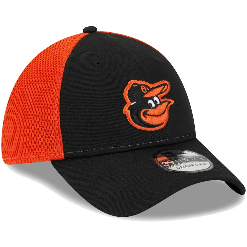 Baltimore Orioles Team Neo 39THIRTY Flex Hat Black | New Era