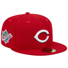 Cincinnati Reds  1990 World Series Team Color 59FIFTY Fitted Hat Red | New Era