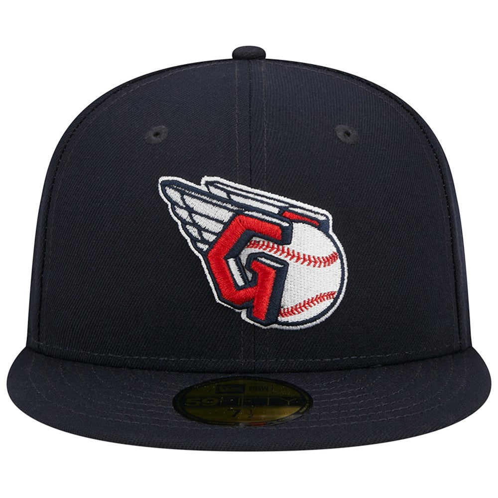 Cleveland Guardians Primary Logo 2019 MLB All-Star Game Team Color 59FIFTY Fitted Hat Navy | New Era
