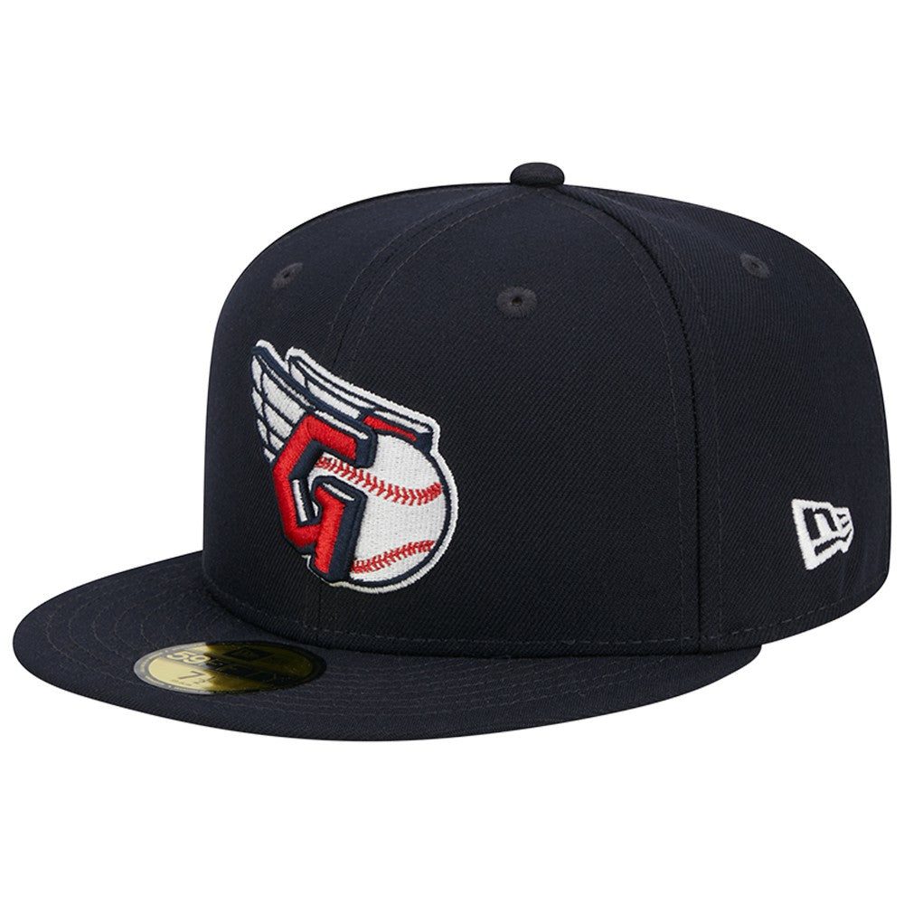 Cleveland Guardians Primary Logo 2019 MLB All-Star Game Team Color 59FIFTY Fitted Hat Navy | New Era