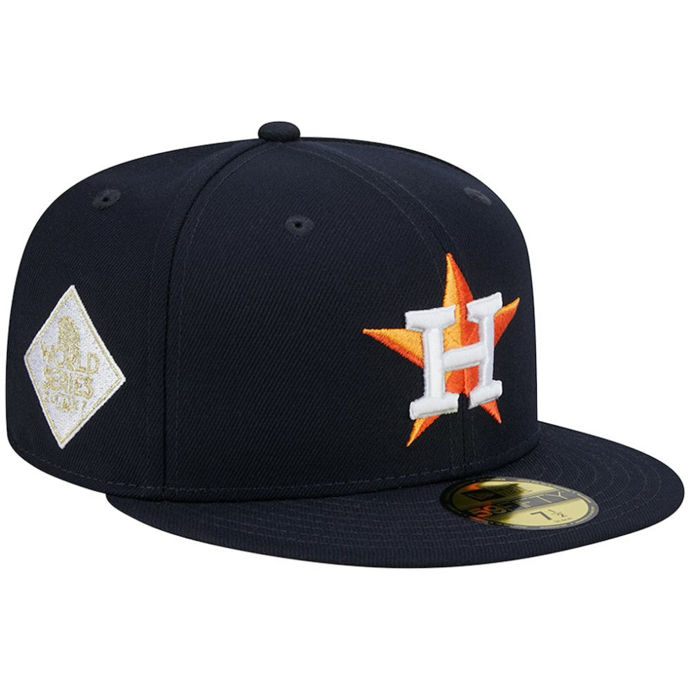 Houston Astros  2017 World Series Team Color 59FIFTY Fitted Hat Navy | New Era