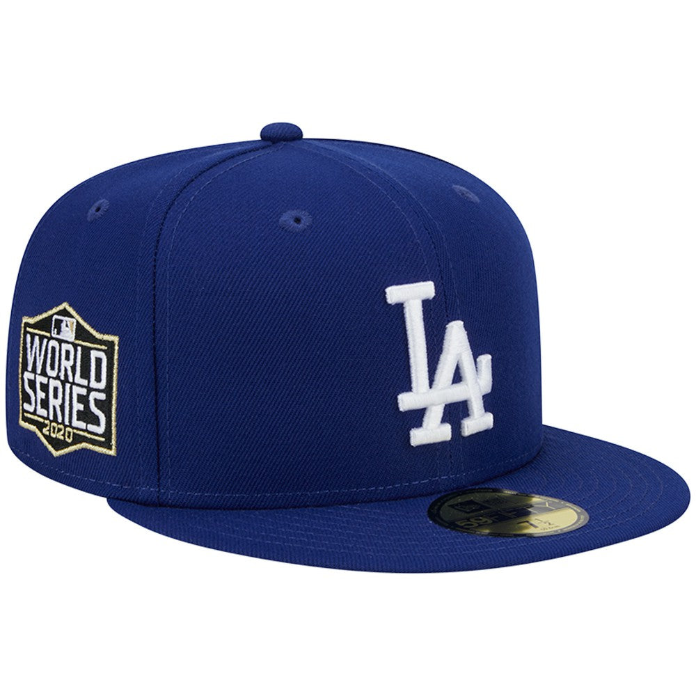 Los Angeles Dodgers  2020 World Series Team Color 59FIFTY Fitted Hat Royal | New Era