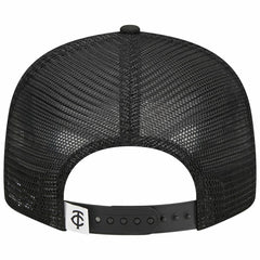 Minnesota Twins Trucker 9FIFTY Snapback Hat Black | New Era