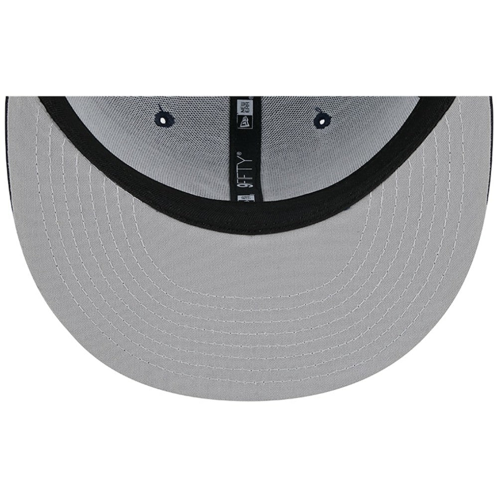 Atlanta Braves Team Color Trucker 9FIFTY Snapback Hat Navy | New Era