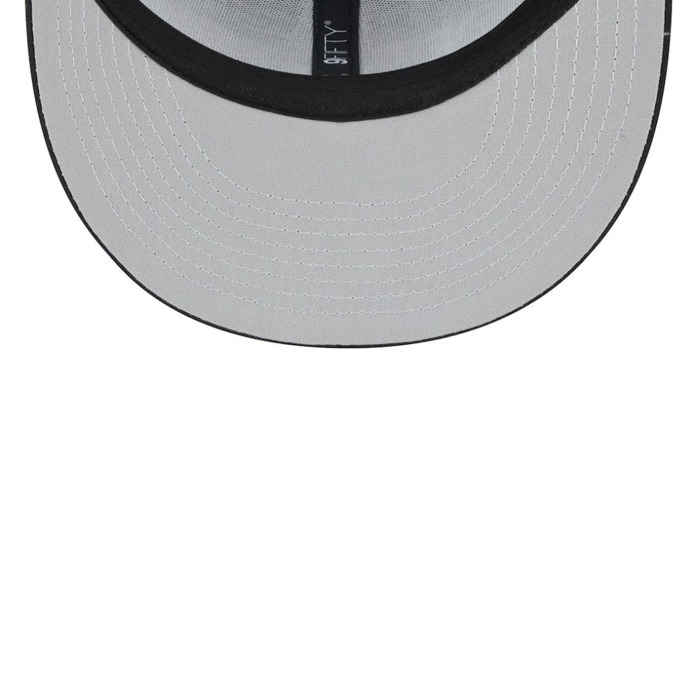 Colorado Rockies Team Color Trucker 9FIFTY Snapback Hat Black | New Era