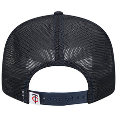 Minnesota Twins Team Color Trucker 9FIFTY Snapback Hat Navy | New Era