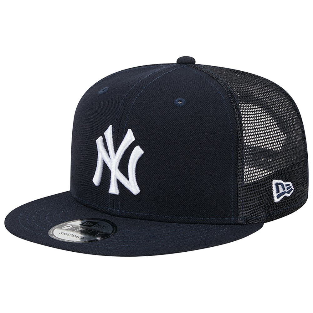 New York Yankees Team Color Trucker 9FIFTY Snapback Hat Navy | New Era