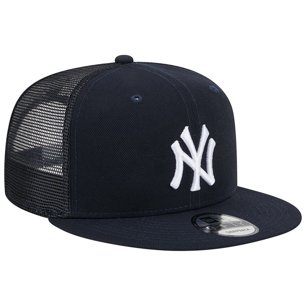 New York Yankees Team Color Trucker 9FIFTY Snapback Hat Navy | New Era