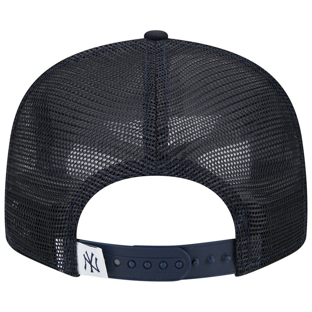 New York Yankees Team Color Trucker 9FIFTY Snapback Hat Navy | New Era