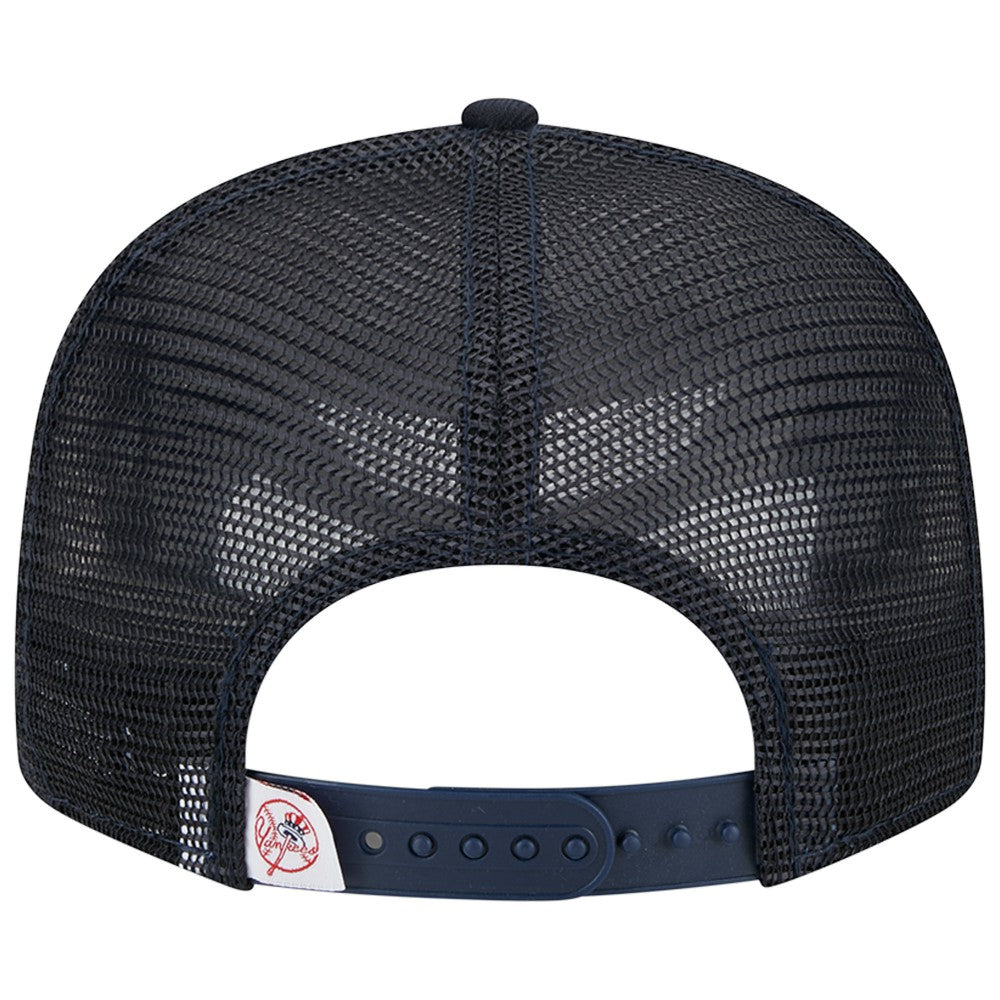 New York Yankees Team Color Trucker 9FIFTY Snapback Hat Navy | New Era