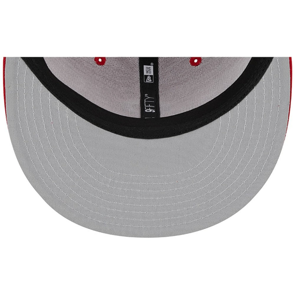 Philadelphia Phillies Team Color Trucker 9FIFTY Snapback Hat Red | New Era