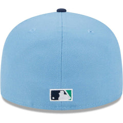 Chicago White Sox Green Undervisor 59FIFTY Fitted Hat Light Blue/Navy | New Era
