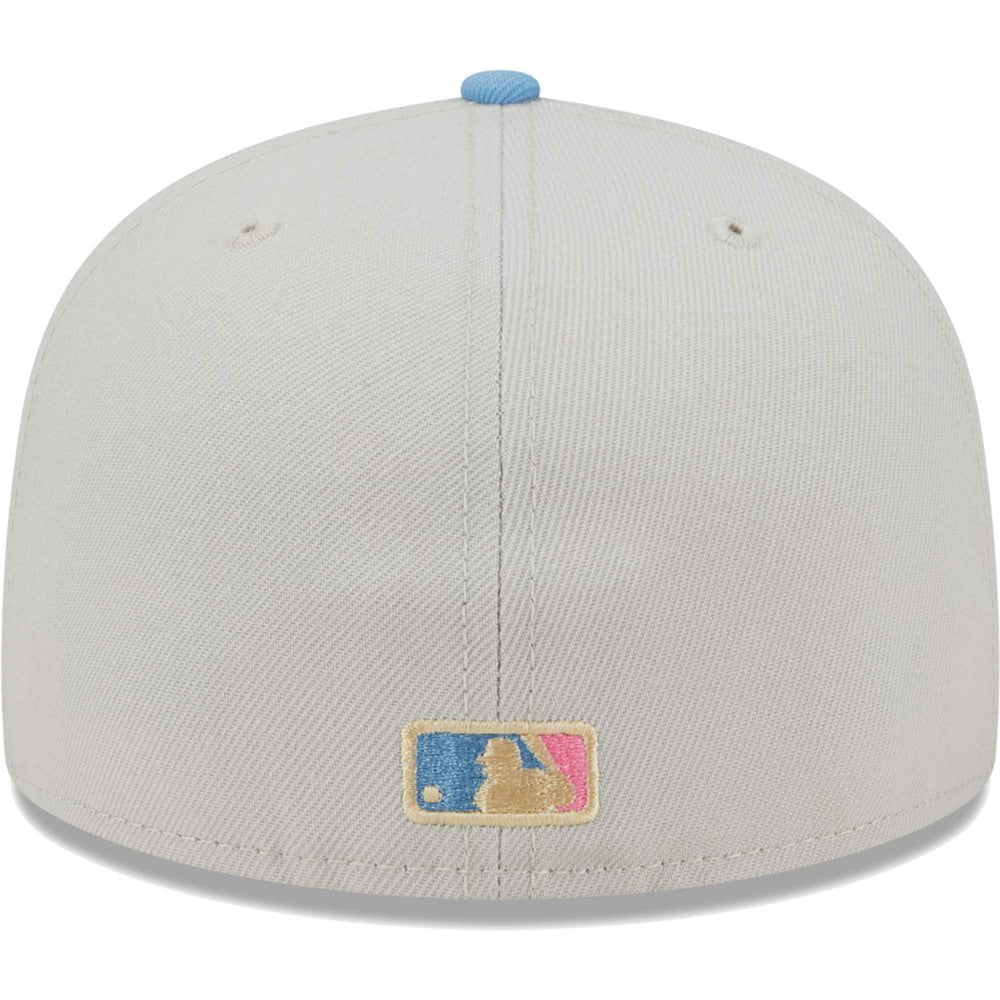 Los Angeles Dodgers Beach Front 59FIFTY Fitted Hat Natural | New Era